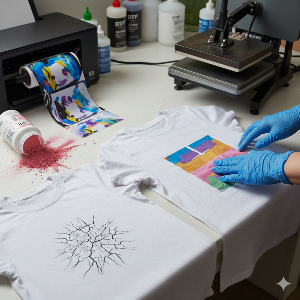 DTF-Anwendung zu Hause